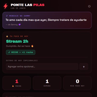 Ponte las pilas