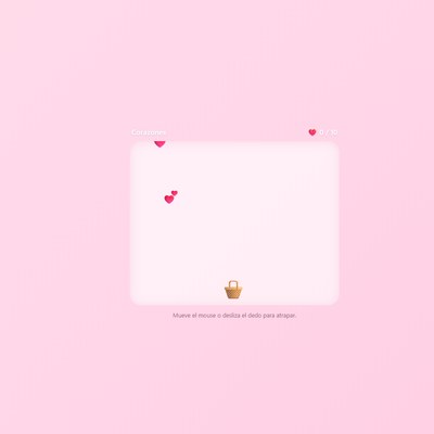 Mini juego de amor